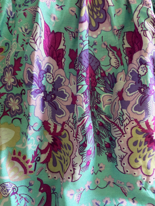 Sunshine Set - Aqua Floral & Feathers